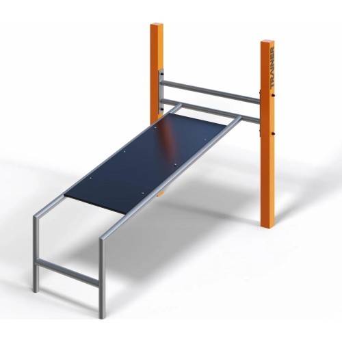 Lauko treniruoklis Street Workout pasvirasis suoliukas SW17