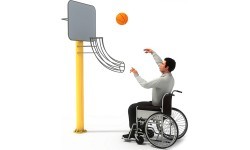 Lauko treniruoklis krepšinio lankas neįgaliesiems DisabledE49