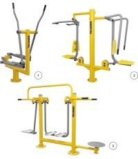 Outdoor gym SET 3SET3