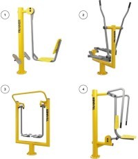 Outdoor gym SET 5SET5