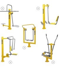 Lauko treniruoklių rinkinys SET 6SET6
