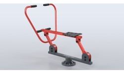 Lauko treniruoklis irklavimo Steel4Fit R31