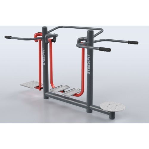 Уличный тренажёр Surfer + Air Walker + Twister Steel4Fit M15