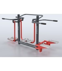 Stepper + Air Walker + Adductor Steel4FitM16 Steel4Fit