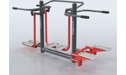 Lauko treniruoklis Steel4Fit M16 (stepperis, oro vaikštynė, pritraukėjas)