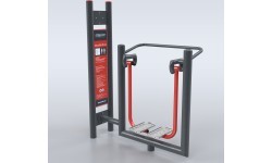 Lauko treniruoklis „oro vaikštynė“ Steel4Fit Air Walker D04