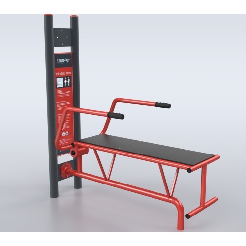 Traukos suoliukas Steel4Fit Steel4FitD20R