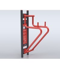 Уличный тренажёр для подъёма ног Steel4Fit D28