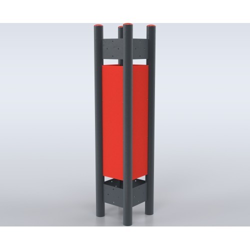 Keturvietis stovas Steel4Fit Steel4FitP04