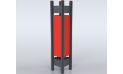 Keturvietis stovas Steel4Fit Steel4FitP04