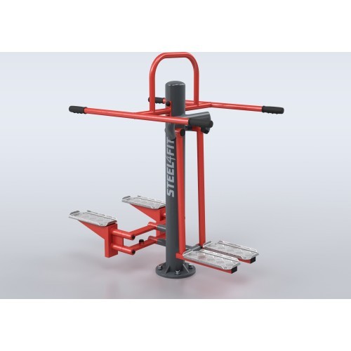 Lauko treniruoklis Abductor & Stepper Steel4Fit M07