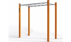 Lauko treniruoklis Street Workout horizontalios kopėčios SW05A