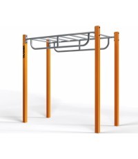 Street Workout horizontalios kopėčios su rankenomis