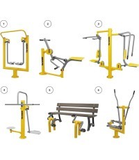 Lauko treniruoklių rinkinys SET 9