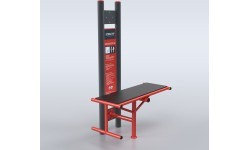 Lauko treniruoklis suoliukas Steel4Fit D10