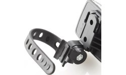 Fischer reflector with mount // for all handlebar sizes (white)