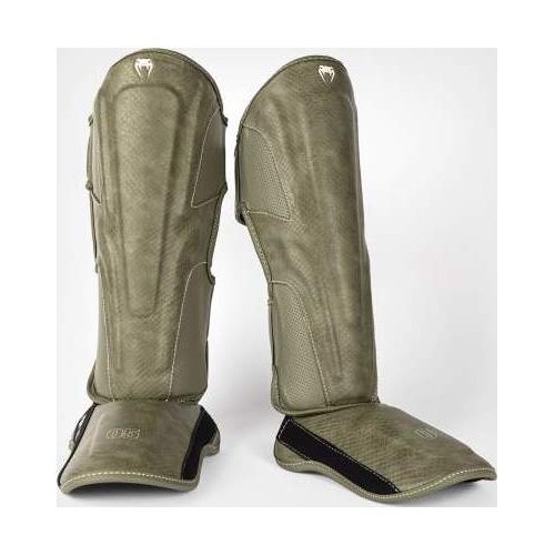 Защита голени Venum Impact Evo Scales, зелёная (Army Green)