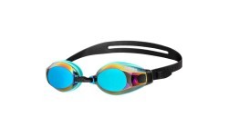 Очки для плавания Zoom X-Fit Mirror, бирюзово-водно-чёрные
