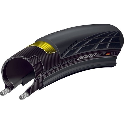 Padanga 28" Continental Grand Prix 5000 S TR 25-622 Fold