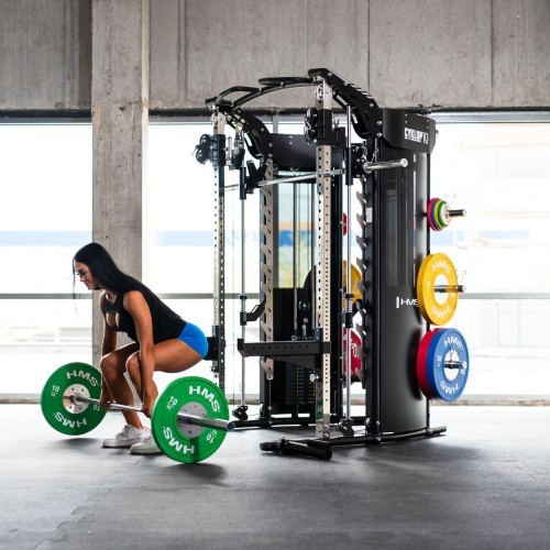 MULTI-GYM WITH SMITH MACHINE CYKLOP 10 SEMI COMMERCIAL HMS
