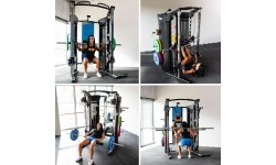 MULTI-GYM WITH SMITH MACHINE CYKLOP 10 SEMI COMMERCIAL HMS