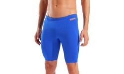 M Team Swim Jammer plaukimo glaudės, Solid Neon Blue-Team Orange 100 - 803