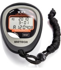Chronometras Meteor su 100 tarpinių laikų atmintimi