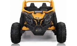 Elektrinis vaikiškas bagis Buggy SR Super 66, geltonas