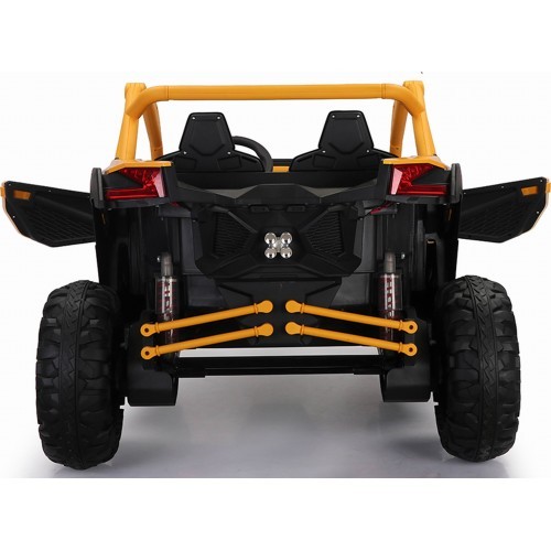 Elektrinis vaikiškas bagis Buggy SR Super 66, geltonas