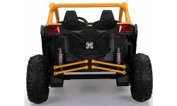 Elektrinis vaikiškas bagis Buggy SR Super 66, geltonas