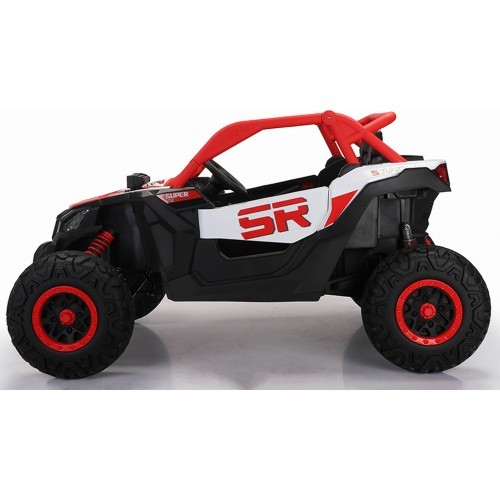 Elektromobilis Buggy SR Super 66, raudonas