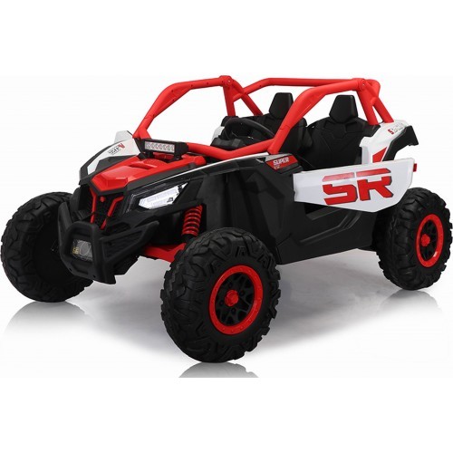 Elektromobilis Buggy SR Super 66, raudonas