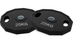 25 kg Rubber Olympic Plate Set
