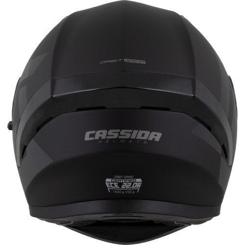 Motorcycle Helmet Cassida Orbit Grind Matte Black/Gray