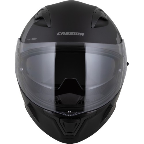 Motociklo šalmas Cassida Orbit Grind matinis juodas/pilkas
