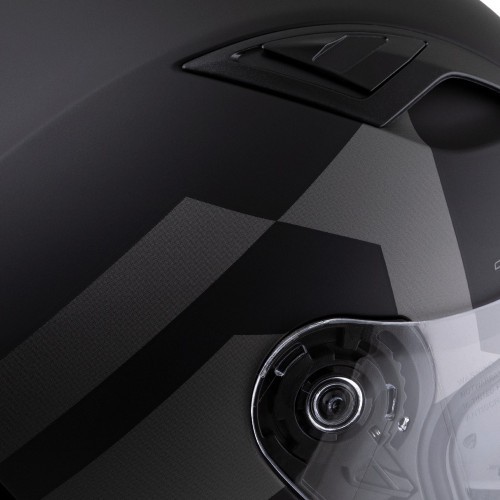 Motorcycle Helmet Cassida Orbit Grind Matte Black/Gray