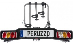 Peruzzo Siena bike rack // for 4 bikes, towbar-mounted, foldable (steel)