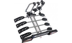 Peruzzo Siena bike rack // for 4 bikes, towbar-mounted, foldable (steel)