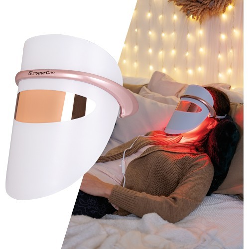 LED šviesos terapijos veido kaukė inSPORTline Esgrima