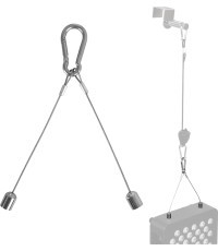 Suspension Cable for Infrared LED Panels inSPORTline