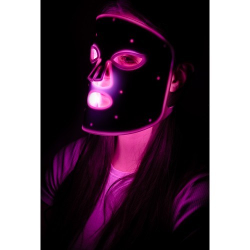 Rechargeable Silicone LED Light Therapy Mask inSPORTline Santorina