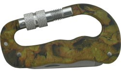Multifunctional knife-carabiner KAMU 3in1