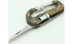 Multifunctional knife-carabiner KAMU 3in1