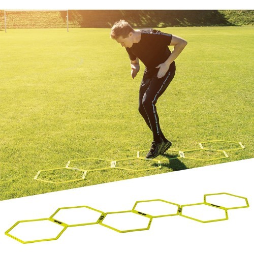 Hexagonal Agility Ladder inSPORTline HexLed