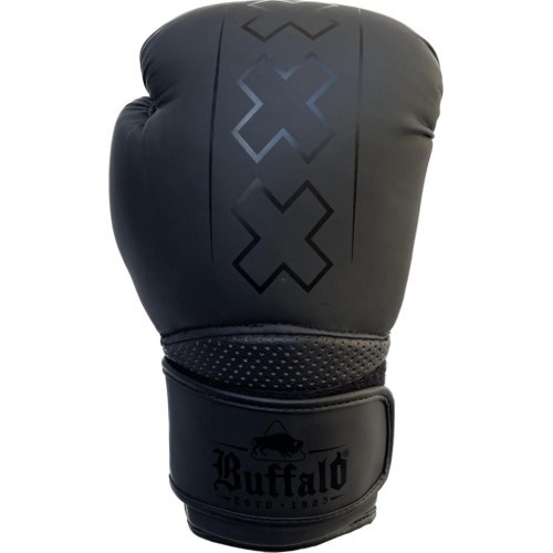 Buffalo Metal bokso pirštinės, juodos, 14oz