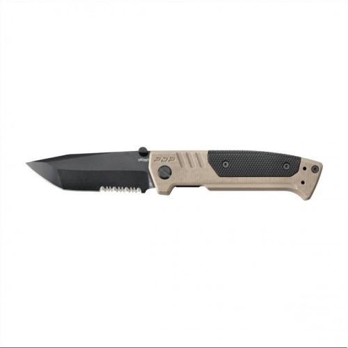 Peilis Walther PDP Tanto FDE, juodas, dantytas