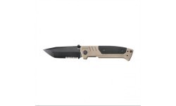 Peilis Walther PDP Tanto FDE, juodas, dantytas