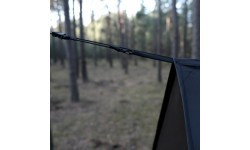 TigerWood Thermo Tarp 3 x 3 tentas, juodas