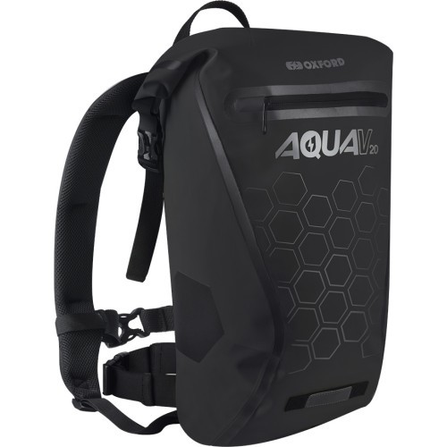 Waterproof Backpack Oxford Aqua V20 20L - Black