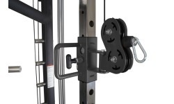 Multifunkcinis treniruoklis Pivot Fitness FSM-400 Functional Smith Machine, juodas